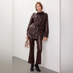 Marissa Webb Faux Leather Jacket